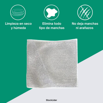Paños de limpieza TurboClean® (Pack x3)